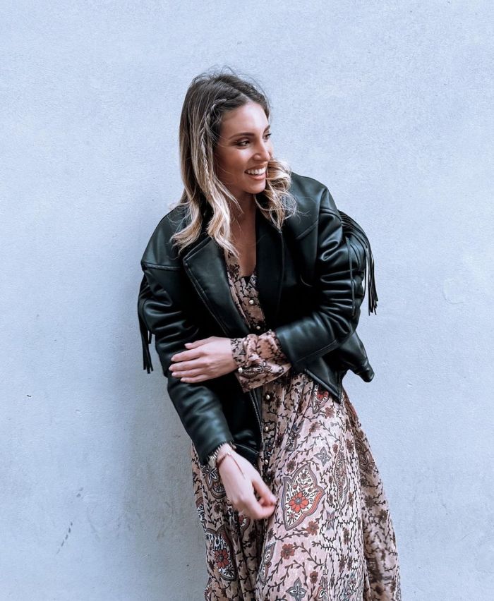 Η Αθηνά Οικονομάκου έχει ένα αγαπημένο σακάκι για την άνοιξη που φοράει στο repeat