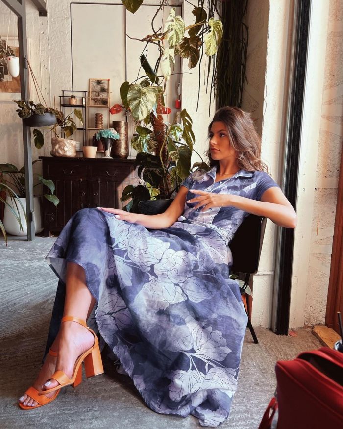 Η Δανάη Παππά με το maxi casual φόρεμα που θα βάλεις στη βαλίτσα των διακοπών σου